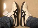 Onitsuka Tiger鬼塚虎男女款复古德训鞋轻便透气运动休闲板鞋TOKUTEN 1183B938 白色/黑色 44 实拍图