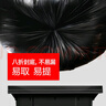 e洁抽绳垃圾袋黑色45*50cm360只1.3丝家用手提穿绳免撕塑料袋加厚 实拍图