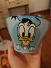 【迪士尼正版】陶瓷釉下彩斗笠碗高颜值餐具礼物泡面碗 【次日达】斗笠碗1个（乐悠唐老鸭） 实拍图