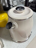 美的（Midea）艺术家电热水壶  烧水壶自动断电保温一体  1.6L大容量电热水壶 316L不锈钢恒温壶 精准控温 63-Q 实拍图
