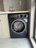 西门子（SIEMENS）10公斤滚筒洗衣机全自动带烘干带烘干 洗烘一体 热风清新 多维立体烘干 湖蕴蓝 X14W 家电国家补贴 实拍图