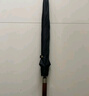 京东京造黑武士PLUS雨伞8骨长柄伞大号加固男士防水抗风晴雨伞25寸116cm 实拍图