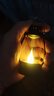 【露营灯】创意复古手提小夜灯网红迷你氛围小马灯桌面摆拍油灯 复古手提小夜灯【黑色1个】 实拍图