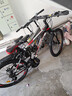 金武端自行车成人山地车公路赛车单车骑行变速超轻越野中学生初中青少年 旗舰版-辐条轮-黑红色 24寸24速 实拍图