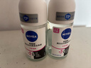 妮维雅（NIVEA）抑汗香体腋下止汗露干爽滚珠黑白出众爽身走珠液50ml*2 实拍图