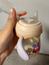 babycare学饮杯鸭嘴杯6个月以上儿童水杯直饮吸管奶瓶防呛重力球吸管杯 PPSU香槟粉 【鸭嘴/吸管套装】 实拍图