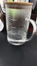 耐热玻璃量杯家用带刻度烘焙早餐杯高硼硅耐高温微波电陶炉热奶杯 量杯500ml+竹木盖 实拍图