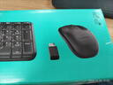 罗技（Logitech）MK220 键鼠套装 无线键鼠套装 办公键鼠套装  多媒体键鼠套装 带无线2.4G接收器 黑色 实拍图