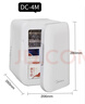 美的（Midea）小冰箱车载冰箱小型冷藏加热车家两用宿舍出租房美妆储奶冰箱4L 实拍图