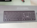联想（Lenovo）KN210键盘鼠标套装 2.4G无线键鼠套装 全尺寸商务办公  笔记本电脑键盘台式机一体机 黑色 实拍图