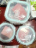 希乐扣Cilock玻璃饭盒上班族带饭糙米饭分装留样盒冷冻盒减脂定量保鲜盒 4只装 实拍图