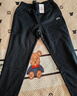 安踏（ANTA）男裤休闲运动裤卫裤男秋冬季加绒加厚保暖跑步休闲裤男士长裤子 【加绒字母logo款-平口】基础黑7304N-3 L /175 实拍图