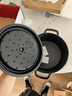 卡罗特珐琅锅铸铁锅家用送礼乔迁礼物炖锅炖盅砂锅汤锅不粘锅煮锅 24cm 实拍图