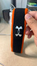 安德玛（Under Armour）运动发带男女 篮球装备瑜伽健身吸汗头带止汗带头戴导汗带 黑橙色 实拍图
