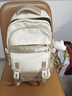 爱迪生发明家中学生书包初中生高中减负护脊男女孩双肩背包高颜值 k013-2 卡其 实拍图