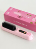 迪士尼（Disney）草莓熊无线直发梳负离子不伤发便携直卷发棒两用直板夹电梳子高颅顶神器 【流光粉】直/卷发负离子不伤发送女友老婆 实拍图