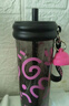 炊大皇吸管杯水杯女高颜值2025便携可爱tritan随行果汁杯点点莓650ml 实拍图