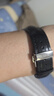 积优（JEAYOU）手表带真皮男士适用天梭力洛克库图浪琴名匠欧米茄蝶飞汉密尔顿美度西铁城天王精工海鸥飞亚达女 实拍图