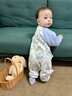 威尔贝鲁（WELLBER）恒温睡袋婴幼儿1-3岁竹棉睡衣秋冬儿童宝宝防踢被子薄夹棉 梦境S 实拍图