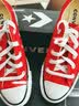 匡威（Converse）All Star夏季经典帆布男女低帮休闲运动鞋黑色1Z635 101007/红色 36 实拍图