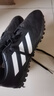 adidas阿迪达斯春秋款男小大童儿童硬人造偏硬草场运动足球鞋HP3061黑 实拍图