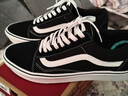 VANS万斯范斯官方 升级款ComfyCush Old Skool舒服运动鞋低帮 黑色  39 实拍图