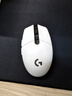 罗技（G）G304 LIGHTSPEED无线鼠标 游戏鼠标 轻质便携 绝地求生FPS鼠标英雄联盟LOL吃鸡 生日礼物 白色 实拍图