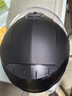 永久新国标3C认证电动车头盔防雾防风保暖秋冬季男女士电瓶车3/4盔安全帽 502双镜可拆围脖【亚黑】 实拍图