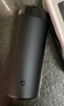 米家 保温杯 316不锈钢水杯 男女士杯子 大容量茶杯便携 350ml黑色 实拍图