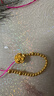 金小貅黄金转运珠999足金小金珠3D硬金路路通手串配珠DIY小孩手绳串珠 5mm[光面]0.14-0.16g加厚版 实拍图