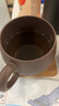 藏壶天下紫砂杯子宜兴原矿手工茶杯大容量水杯隔舱过滤茶水分离杯办公盖杯 君子怀德 实拍图
