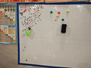 飞博士90*150cm软白板墙贴不伤墙可移除磁性小白板办公会议写字板挂式磁力黑板家用可擦儿童画板涂鸦墙纸 实拍图