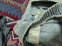 顶峰保罗（Dingfengbaoluo）美式水洗牛仔裤直筒秋季潮牌大码宽松阔腿裤子男DS61黑色L 实拍图