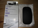 【京东物流】无线鼠标办公笔记本电脑通用游戏云电脑可选蓝牙充电电池鼠标 暗夜黑 实拍图