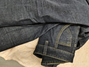 真维斯（JEANSWEST）牛仔裤男2025秋季潮流简约直筒裤男休闲牛仔男士长裤黑色常规36 实拍图