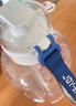 九阳（Joyoung）吨杯桶大容量塑料杯水杯Tritan刻度吸管运动户外大肚水壶杯子白2L 实拍图