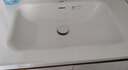 波彼（BOBI）台盆陶瓷一体盆洗手盆单盆阳台浴室柜卫生间半嵌入洗脸面盆池定制 【81*51CM】盆+弹跳下水+防臭管 实拍图