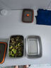 COOKSS保鲜盒带盖食品级不锈钢冰箱上班族饭盒餐盒密封盒长方形盒子两个 实拍图