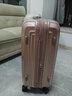 莎米特行李箱22英寸 拉杆旅行箱可扩容 男女学生行李箱 耐磨PC154玫瑰金 实拍图