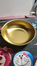 【韩剧同款】加厚不锈钢干锅海鲜锅火锅金色平底浅锅双耳锅泡面锅 豪华升级款24cm【金色】双柄汤锅 实拍图