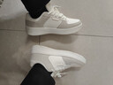 361°运动男鞋冬季学生复古厚底增高小白休闲板鞋子男672426615-5 实拍图