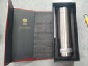 希诺（HEENOOR）抗菌保温杯316L不锈钢茶杯带滤网商务车载水杯XN-9606K本色 480mL 实拍图