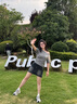 CAMILA KSENIA老爹鞋女士2026年新款夏季休闲跑步鞋百搭厚底增高网面透气运动鞋 灰蓝色 37 实拍图