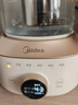 美的（Midea）全玻璃养生壶全自动烧水壶母婴恒温电热水壶花茶壶全包裹护底防碎1.5L MK-YS15B201 实拍图