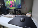 FASTERPAD法斯特fasterpad正版GT1PRO超纤布细面顺滑FPS专用电竞鼠标垫csgo无畏契约游戏专用法丝特 GT1-暗夜黑-超纤细面 | 小号 实拍图