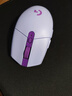 罗技（G）G304 LIGHTSPEED无线鼠标 游戏鼠标 轻质便携 鼠标宏 绝地求生FPS英雄联盟吃鸡 生日礼物 紫色 实拍图
