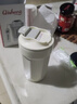 鹏境保温杯水杯高颜值学生咖啡杯便携316不锈钢长效保温随行杯可定制 象牙白480ml【316内胆+提绳】 实拍图