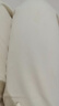 鸭鸭（YAYA）王一博同款羽绒服男士短款冬季新款城市时尚休闲防寒服保暖外套HY 米白色 XL 实拍图