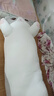 捉趣（ZHUOQU）猫咪抱枕公仔毛绒玩具女孩长条玩偶冰丝睡觉夹腿抱枕女生生日礼物 灰色【冰丝面料独立内胆】 全长约130cm 实拍图