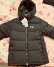 黑冰秋冬男经典款天枢PLUS户外可拆卸帽鹅绒700蓬羽绒服F8509KH 铁灰F8509KH XL 实拍图